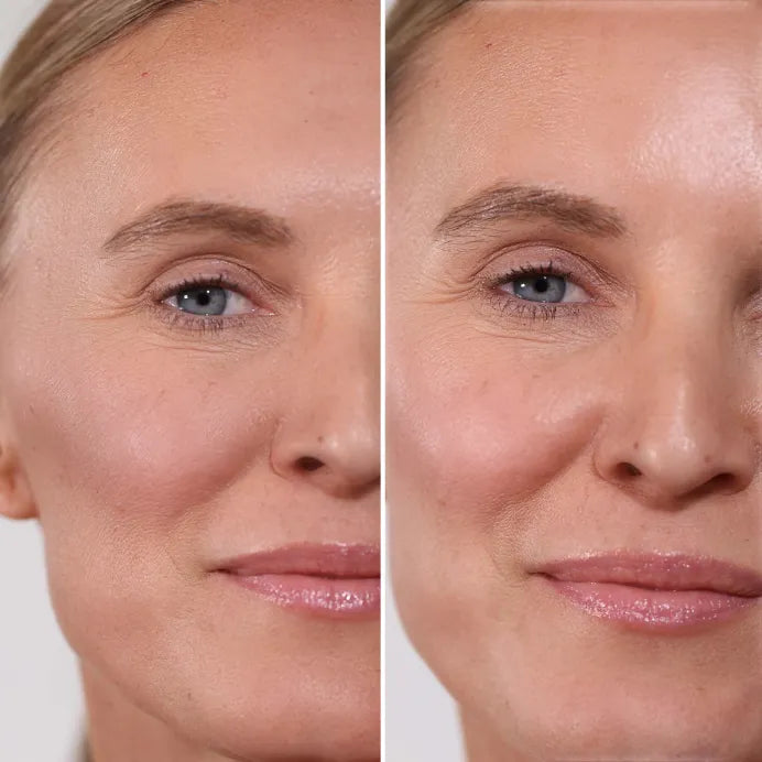 Night revival cream before and after banner